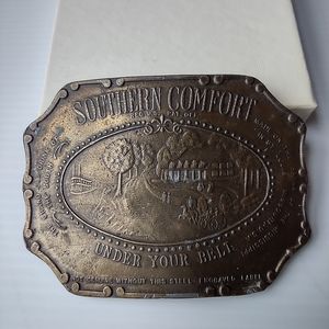 Vintage Southern Comfort belt buckle
